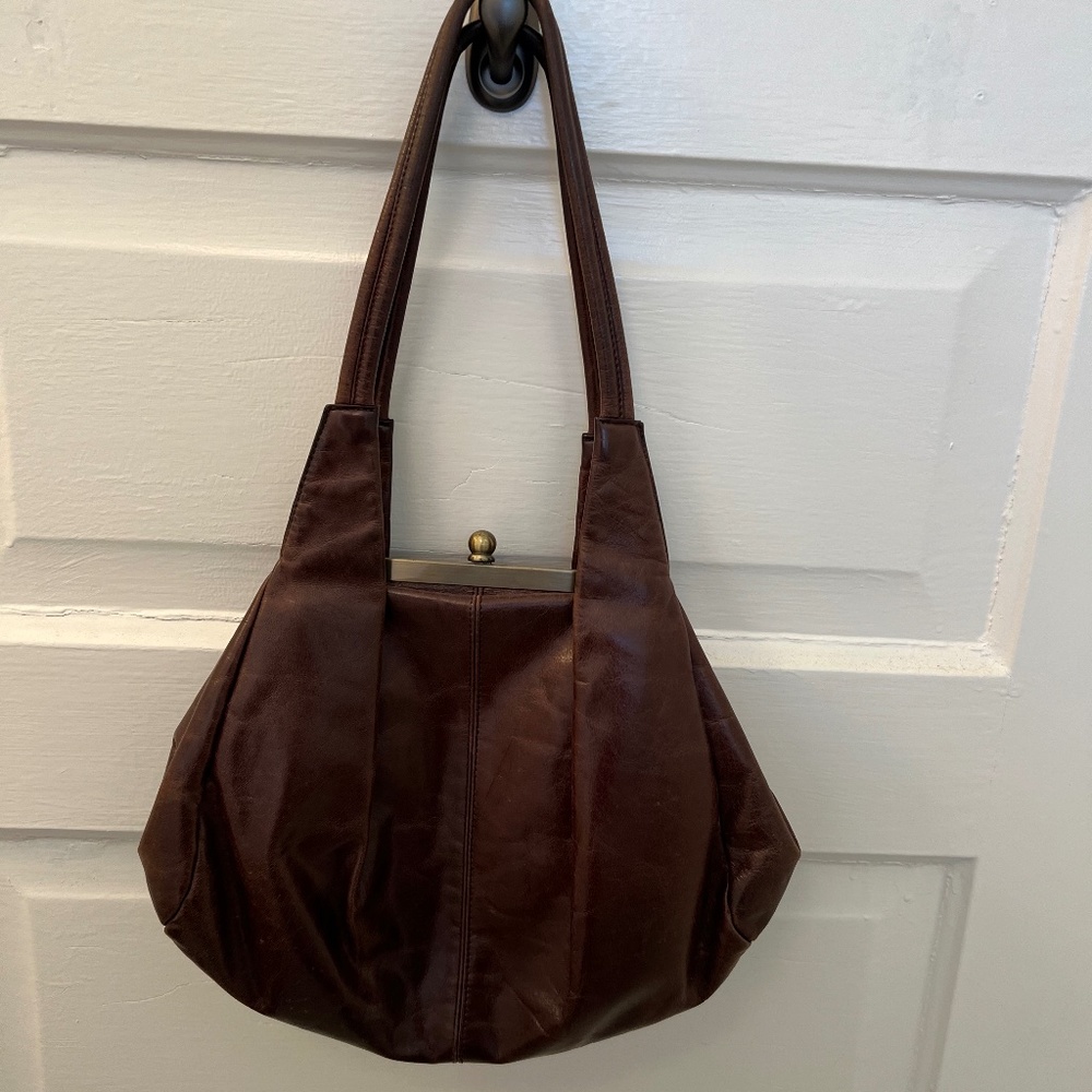 HOBO Bonnie Bag.  Dark Brown Leather